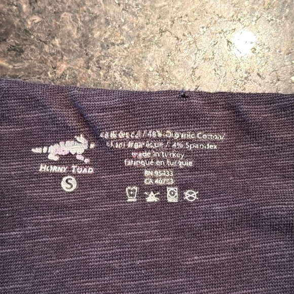 Horny Toad Charcoal Gray Rosemarie Cap Sleeve Dress - Picture 5 of 5